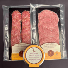 Carica l'immagine nel visualizzatore di Gallery, 2509 - NIDO SFORZESCO - SALAME D'OCA ORIGINALE e PATE' D'OCA
